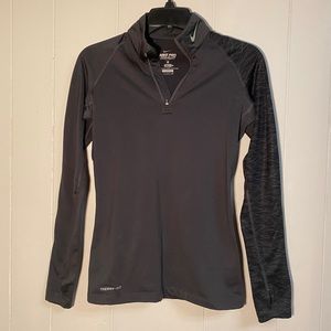Nike Pro Combat Dri-Fit Fitted 1/4 Zip Pullover